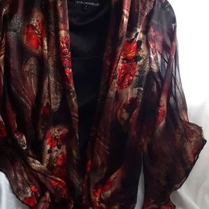 Blouse Sz 1X. measures in Pics